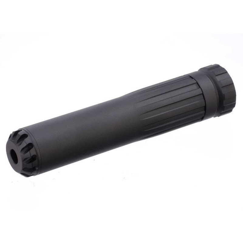 AA Aluminum Silencer AAP 169x35 mm, 14- mm CCW - Black