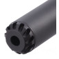 AA Aluminum Silencer AAP 169x35 mm, 14- mm CCW - Black