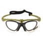 NUPROL Safety Glasses BATTLE PRO'S (with Insert), Clear Lens - Green NUPROL Safety Glasses BATTLE PRO'S (with Insert), Clear Lens - Green