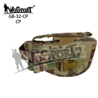 WoSporT Universal MOLLE Pistol Holster, Right Handed – Multicam