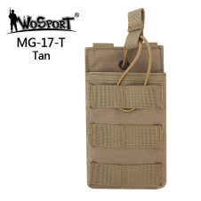 WoSporT Open MOLLE Pouch for G36 Magazine – Tan | ANAREUS