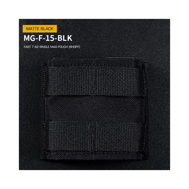 WST FAST Type 7.62 (DMR) Magazine MOLLE Pouch – Black
