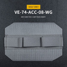 WoSporT MK4 mellkasheveder 40 mm-es gránátokhoz, három rekeszes – szürke | ANAREUS