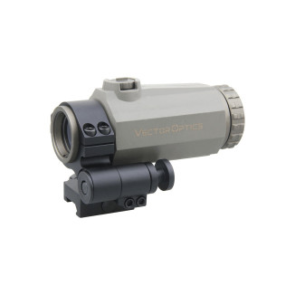 Vector Optics MAVERICK-III 3x22 Magnifier Scope - Tan