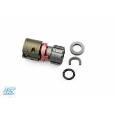 ML CNC alumínium hop-up kamra GHK / VFC M4 GBB modellekhez – fekete