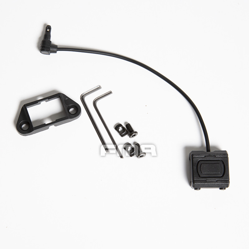 FMA Modlite PEQ Single Switch ModButton Lite, Laser Plug - Black