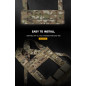WST Chest Rig MOLLE Expansion Panel – Ranger Green