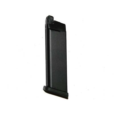 WE Gas Magazine a WE R17 / R18C GBB-hez, 24 BB-vel – fekete