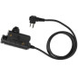 EARMOR M51 PTT, Motorola 2-pin Connector EARMOR M51 PTT, Motorola 2-pin Connector