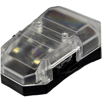 EARMOR F101 Stealth Identification Beacon, IPX8 (Green/White/IR Light) - Black