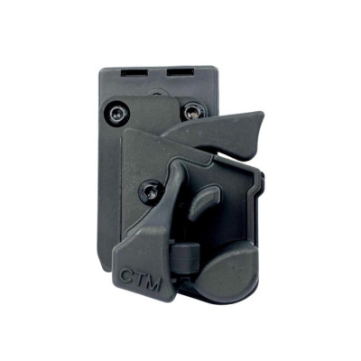 CTM TAC Airsoft AAP-01 Open Belt Holster, Right-Handed - Black