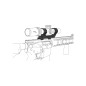 VO AR15 One-Piece Adjustable Extended Mount for 30mm Riflescope - Black VO AR15 One-Piece Adjustable Extended Mount for 30mm Riflescope - Black