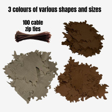 KMCS Ghillie Leafs – sötét színek