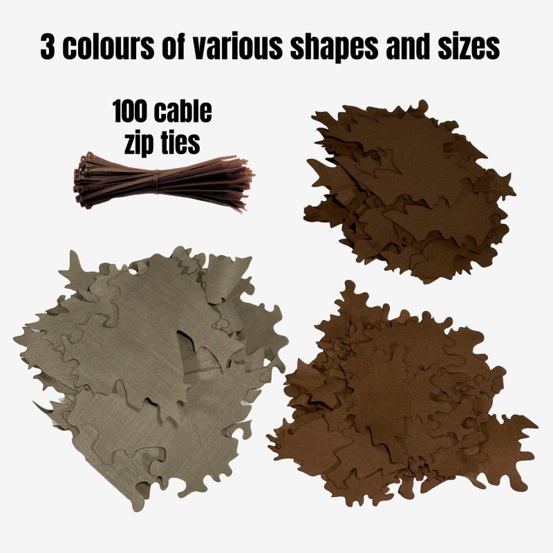 KMCS Ghillie Leafs – sötét színek KMCS Ghillie Leafs – sötét színek