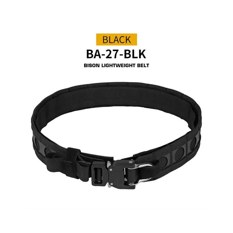 WST BISON MOLLE taktikai öv – fekete