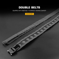 WoSporT BISON MOLLE taktikai öv – fekete | ANAREUS