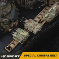 WoSporT SPECIAL COMBAT MOLLE taktikai öv – Ranger Green