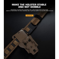 WoSporT SPECIAL COMBAT MOLLE taktikai öv – Ranger Green