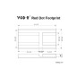 VictOptics SRD 1x18x20 VOD™ Red Dot Sight - Black