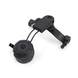 EARMOR M19C sisakadapterek M31/M32 PLUS fejhallgatóhoz, ARC rögzítéssel – fekete
