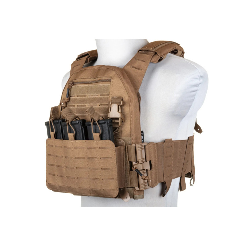 SATAC Tactical QR II Plate Carrier - Tan
