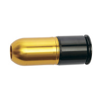 ASG 40 mm-es gázgránát 90 BB-hez / 4 paintball-golyóhoz – arany / fekete
