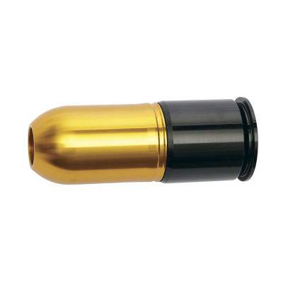 ASG 40mm Gas Grenade for 90 BBs / 4 Paintball BBs - Gold / Black