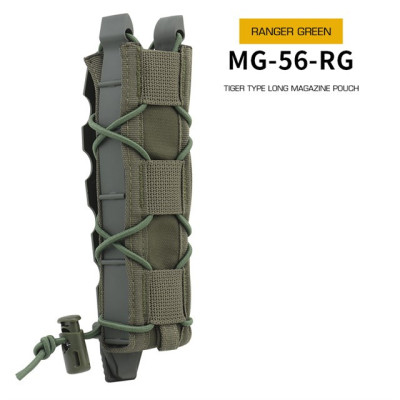 WoSporT TIGER típusú SMG-tár MOLLE-táska – Ranger Green | ANAREUS