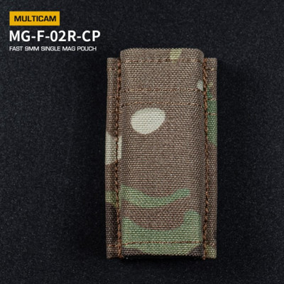 WoSporT FAST 9 mm-es pisztoly-tár MOLLE-táska – Multicam