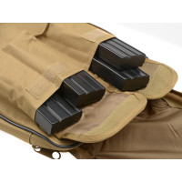 Twin assault rifle carrying bag - 65 and 96cm - Black