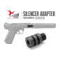 AA Silencer Adapter (14- mm CCW) for AAP-01C - Black AA Silencer Adapter (14- mm CCW) for AAP-01C - Black