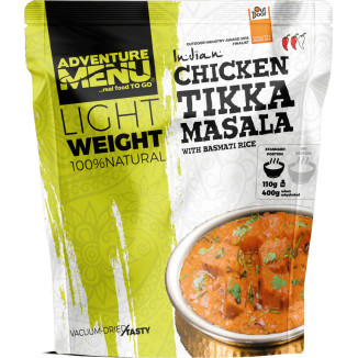 Adventure Menu Könnyű csirke tikka masala basmati rizzsel (400 g)