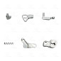 CTM AAP-01 Stainless Steel Hammer Set LUXURY V2 - Silver