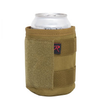ROTHCO Tactical Insulated Beverage MOLLE Holder - Coyote Brown