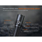 FENIX TK15R Rechargeable LED Flashlight 3200 LM – Black