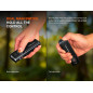 FENIX E06R PRO újratölthető EDC zseblámpa, 1600 lumen (EU) – fekete
