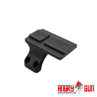 Angry Gun 34mm ROF-90 AUS Mount for ACRO P1 / P2 Red Dot Sight – Black