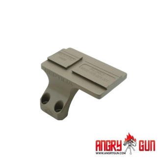Angry Gun 34mm ROF-90 AUS Mount for ACRO P1 / P2 Red Dot Sight – FDE