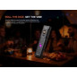 FENIX rechargeable EDC flashlight E08R UE – Black FENIX rechargeable EDC flashlight E08R UE – Black