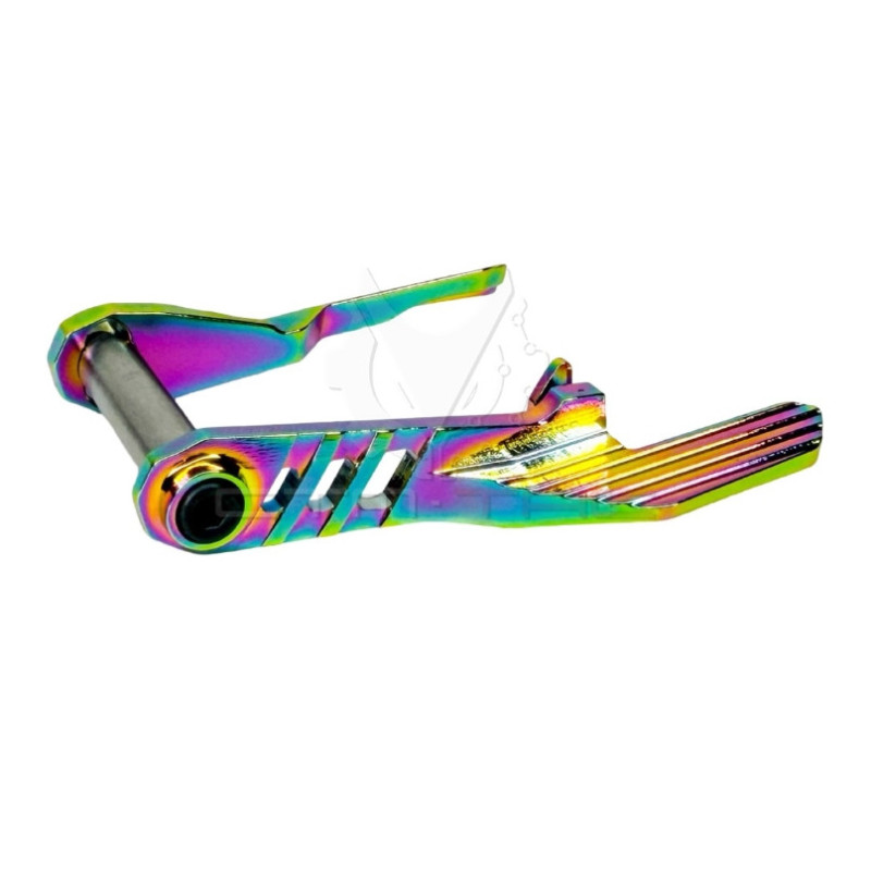CTM TAC Hi-Capa CNC Ambi Slide Catch – Electroplated Rainbow CTM TAC Hi-Capa CNC Ambi Slide Catch – Electroplated Rainbow