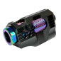 CTM Hi-Capa CNC Aluminum Compensator – Black / Electroplated Rainbow CTM Hi-Capa CNC Aluminum Compensator – Black / Electroplated Rainbow