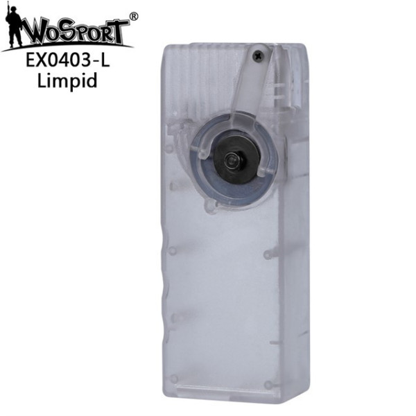 WoSporT LEVER BB Speed Loader, 1000 BBs – Transparent | ANAREUS