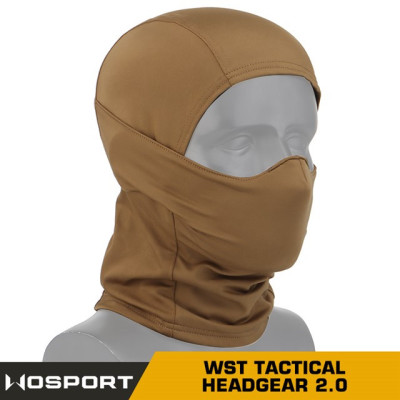 WST Tactical Headgear 2.0 szájvédővel – fekete