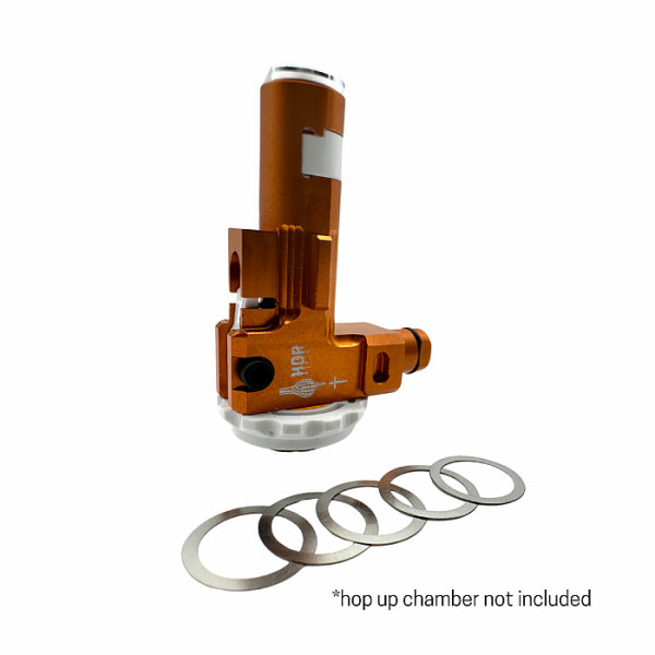 INOX Washers Hop-Up chamber x gearbox 0,1 mm - 5 pcs