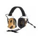 EARMOR M32 PLUS Electronic Tactical Headset - Coyote Brown
