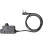 EARMOR M51 PTT, Kenwood / Baofeng 2-pin Connector EARMOR M51 PTT, Kenwood / Baofeng 2-pin Connector