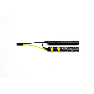 NiMH akkumulátor TITAN 9,6 V 1700 mAh, kicsi Tamiya – Nunchuk (kettős)