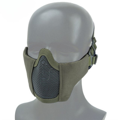 WST MINI acélhálós maszk, gyermekeknek / hölgyeknek – Ranger Green
