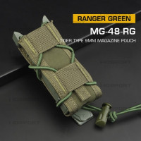 WoSporT TIGER típusú pisztoly-tár MOLLE-táska – Ranger Green (RG)