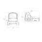 VO FRENZY FA 17x21 MGT™ Red Dot Sight - Black